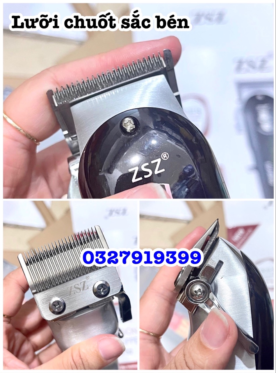Tông đơ cắt tóc cao cấp ZSZ F52 - lưỡi kép