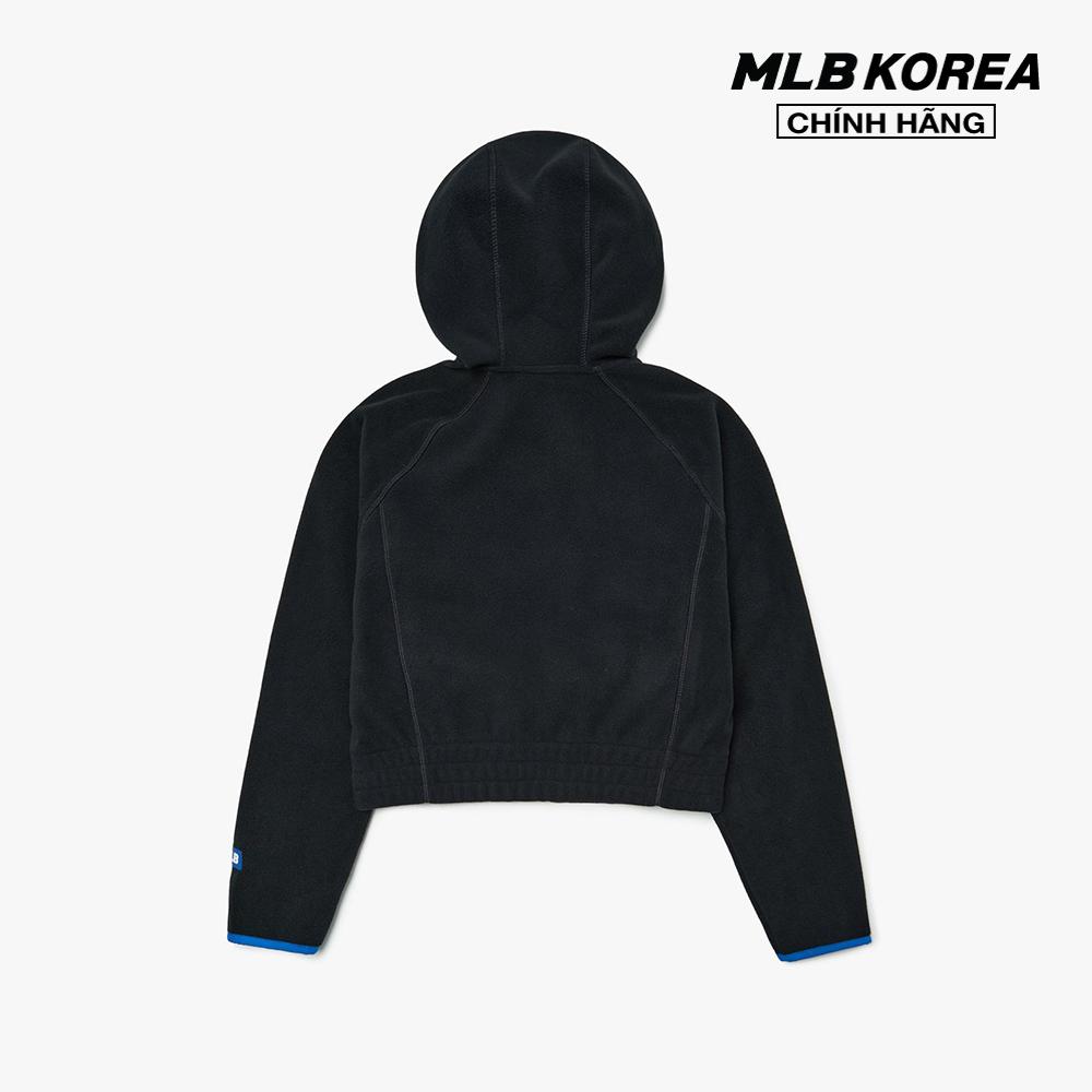 MLB - Áo hoodie nữ tay dài phối mũ Athleisure Polar Fleece 3FTRA0326-50BKS