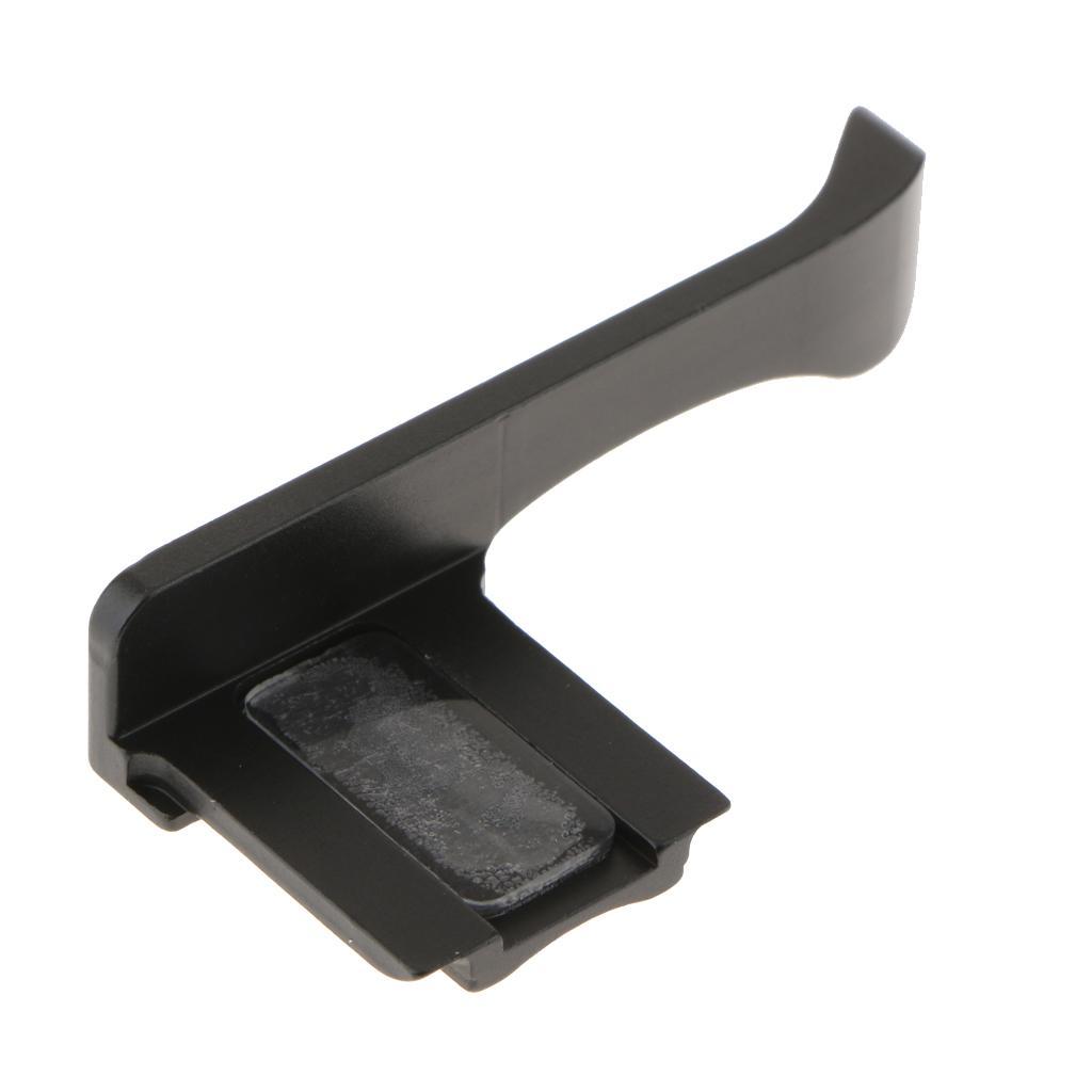 Thumb Up Grip Holder for   DSLR Camera Hot Shoe Mount Metal Black