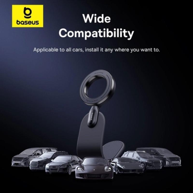 Giá Đỡ Điện Thoại Hít Nam Châm Trên Ô Tô Baseus C02 Go Series Mag.netic Car Phone Mount Cluster (Stick-on Version)- Hàng chính hãng