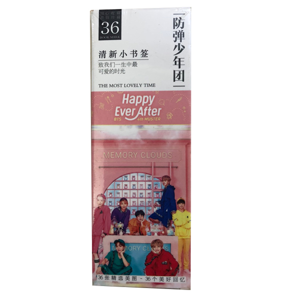 Bookmark Bts happy ever after 36 tấm nhóm nhạc hàn quốc