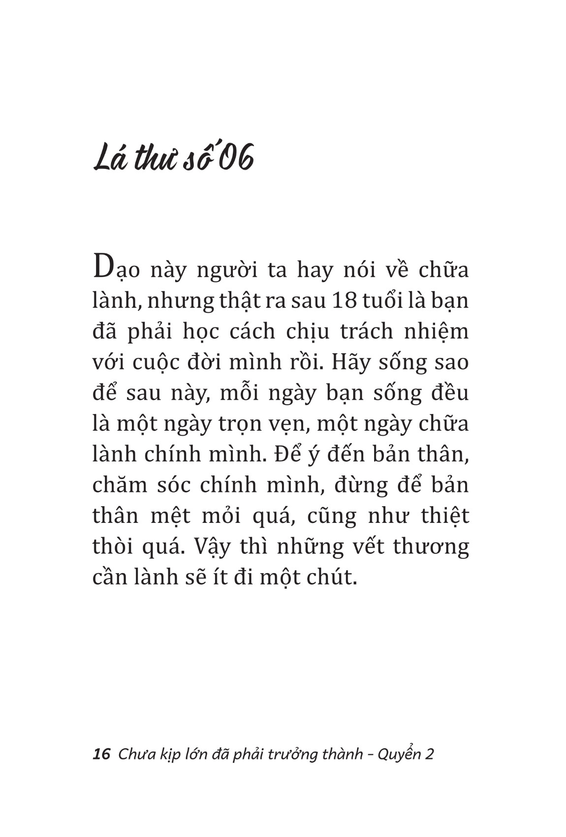 Chưa Kịp Lớn Đã Phải Trưởng Thành - Quyển 2 - Phiên Bản Mùa Hè