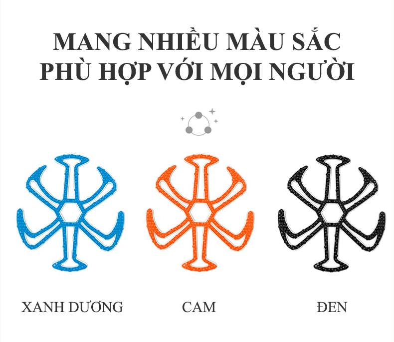 Miếng lót nón bảo hiểm silicone thoáng khí giúp bảo vệ đầu khi va đập và giữ kiểu tóc khi đội nón