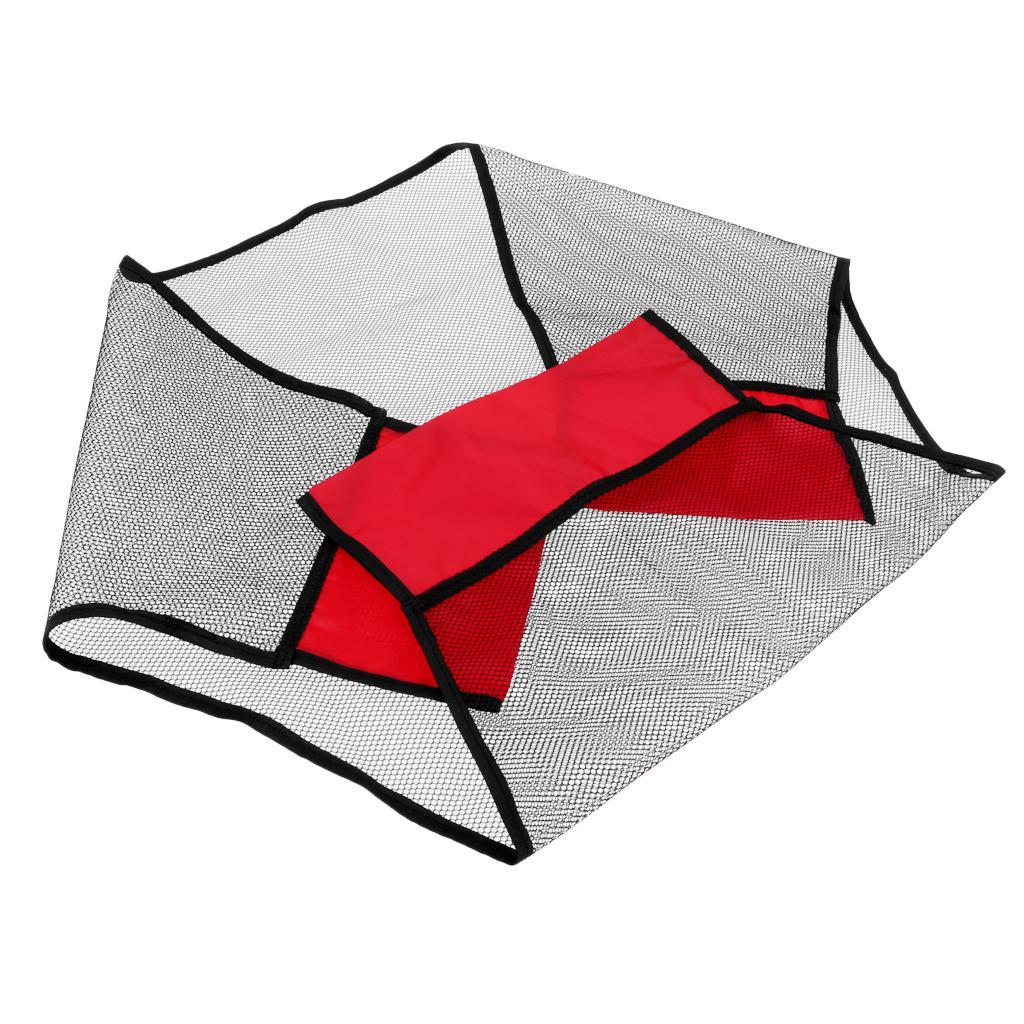 2xFloating Pool Noodle Chair Net for Swimming Seat Water Relaxation Red