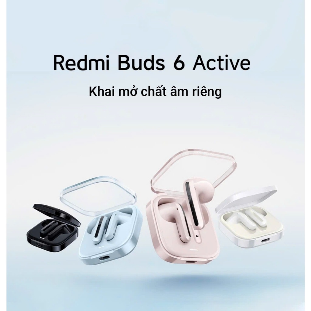 Tai Nghe Bluetooth Xiaomi Redmi Buds 6 Active - Hàng Chính Hãng