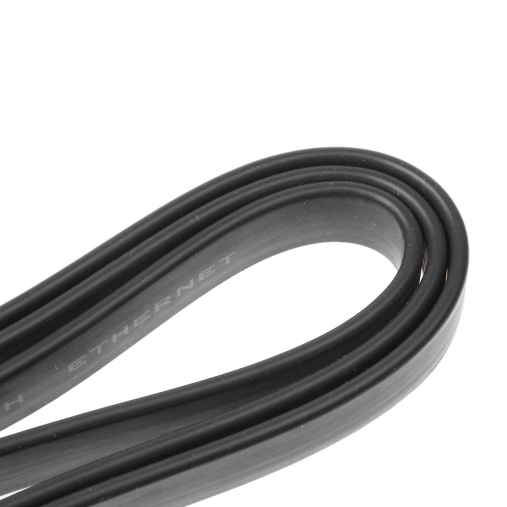 1.5m Flat HDTV Media Cable Lead High Speed Video Cable 1080p 3D HDTV