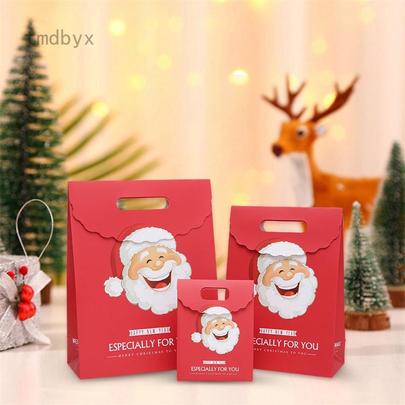 Set 3 túi giấy đựng quà giáng sinh