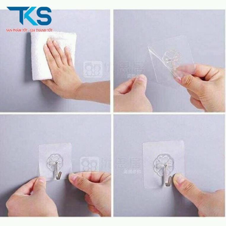 Móc dán tường chịu lực thần thánh - siêu bền - chắc chắn