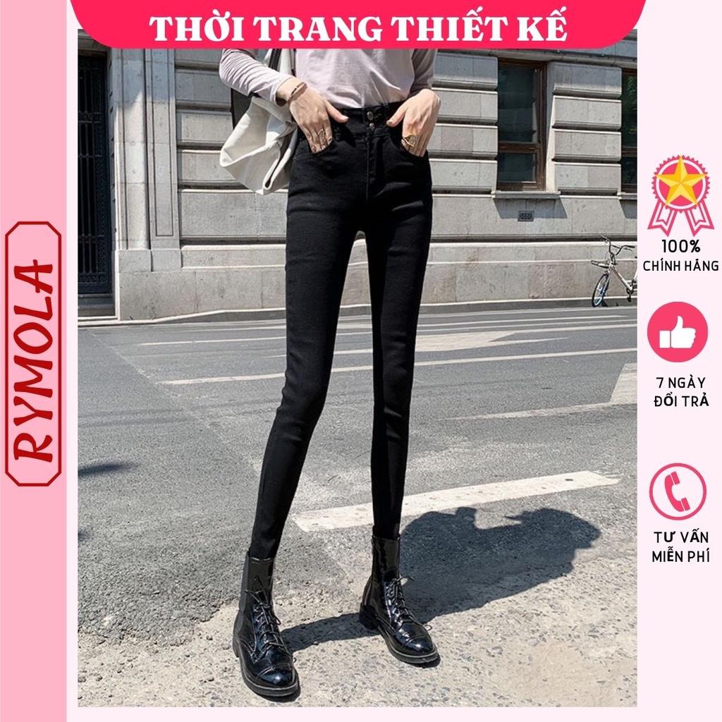 Quần Legging Nữ MOLA Cao Cấp Nâng Mông Siêu Co Giãn Chất Kaki Thô Mềm Thoáng Mát