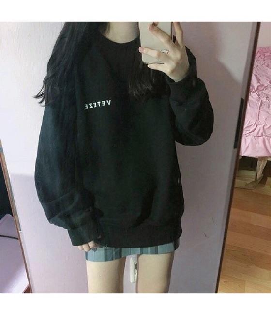 ÁO KHOÁC NỈ SWEATER FORM RỘNG