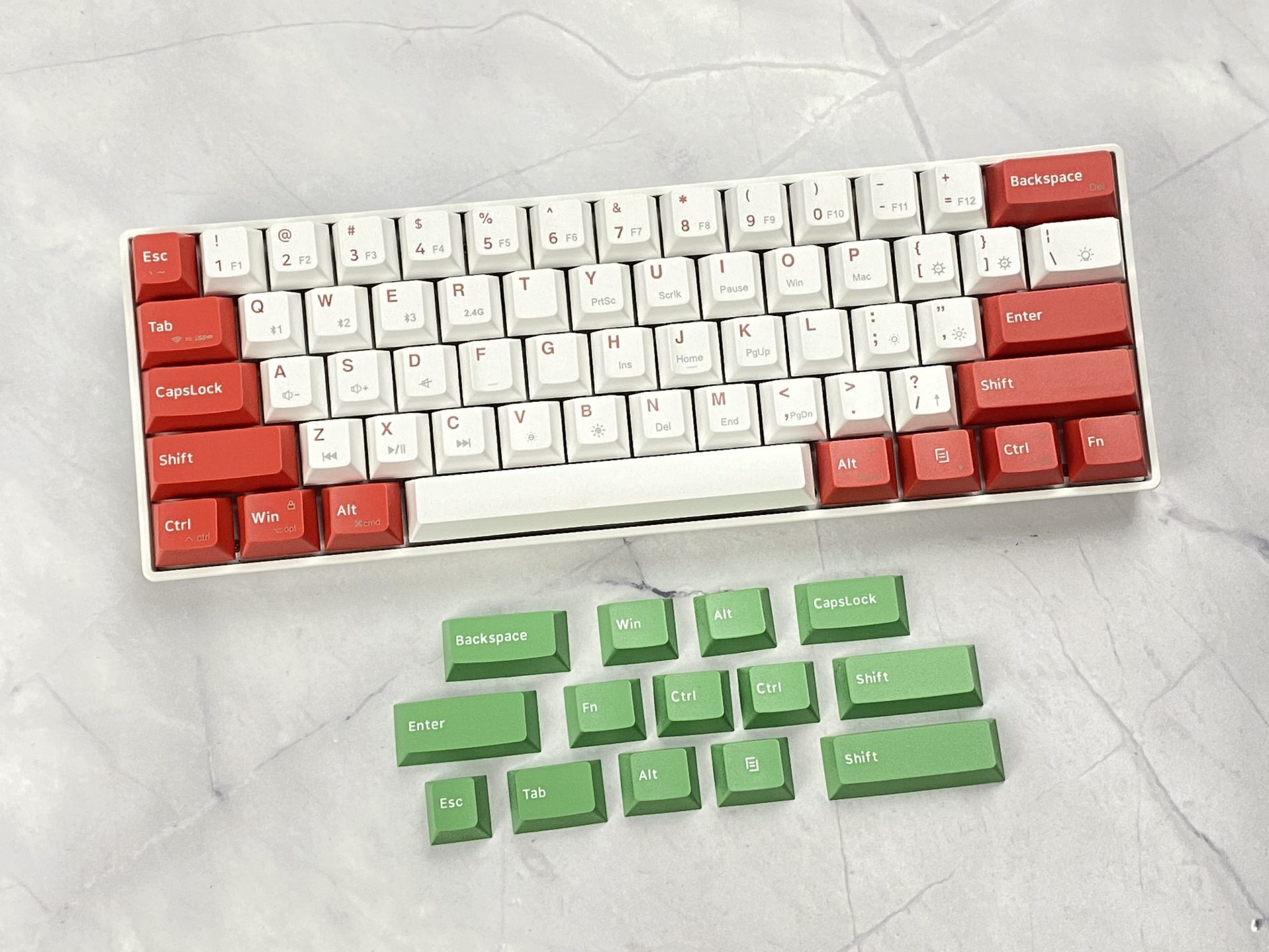 Bàn phím cơ không dây Dual Mode Newmen GM610Dy MX Hotswap Keycap PBT - Hàng Chính Hãng