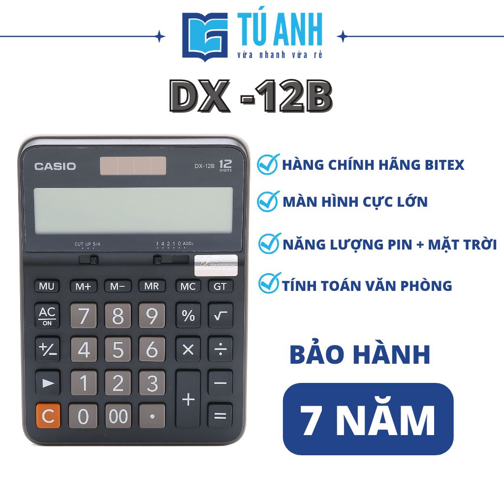 Máy Tính Để Bàn Casio DX-12B