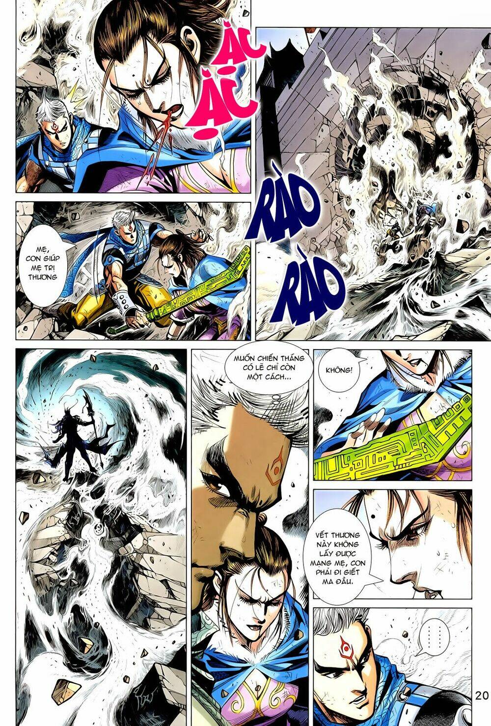 thần binh vấn thiên chapter 15 20