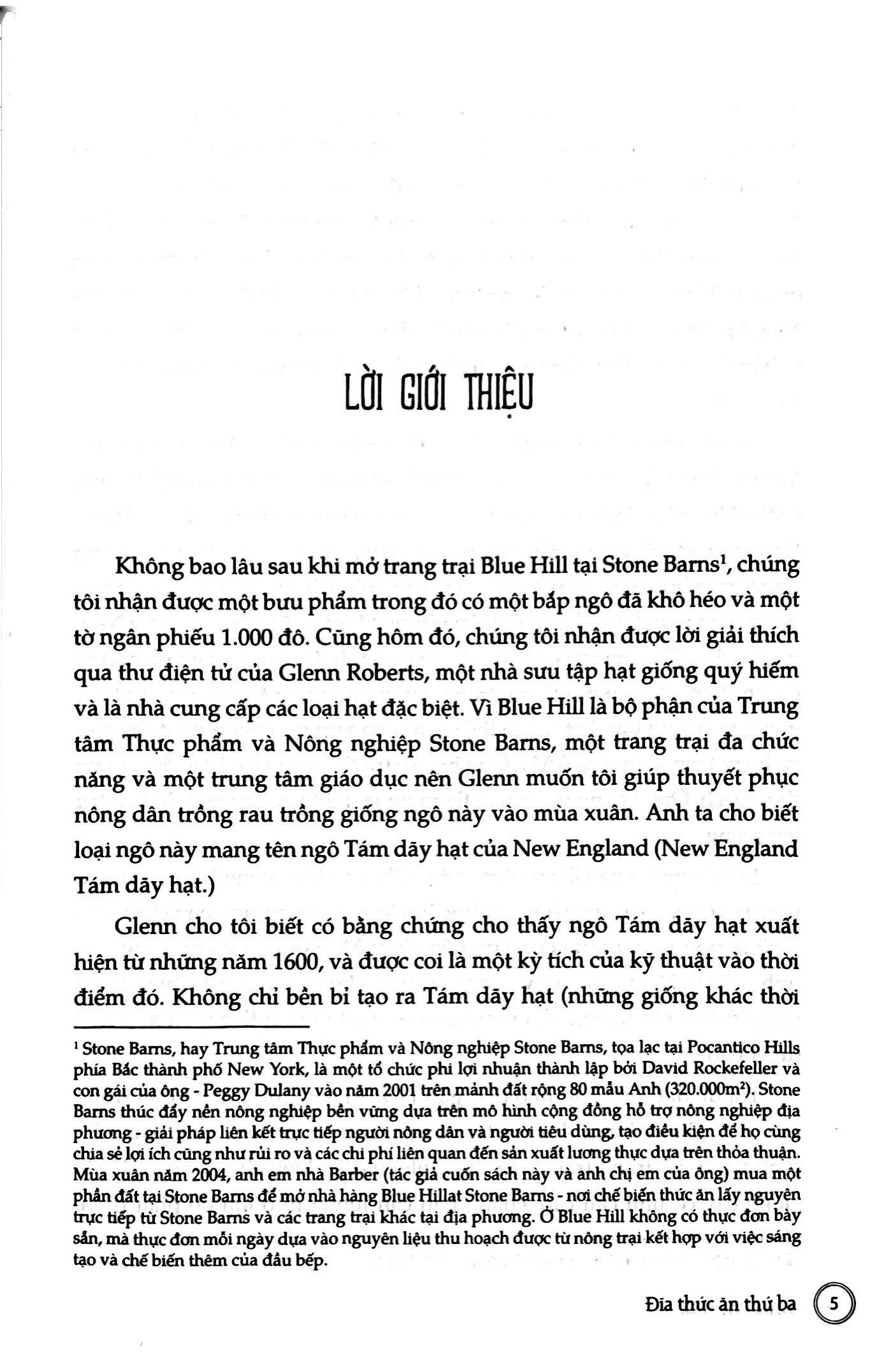 Sách Đĩa Thức Ăn Thứ Ba - Bút Ký Về Tương Lai Của Nền Ẩm Thực