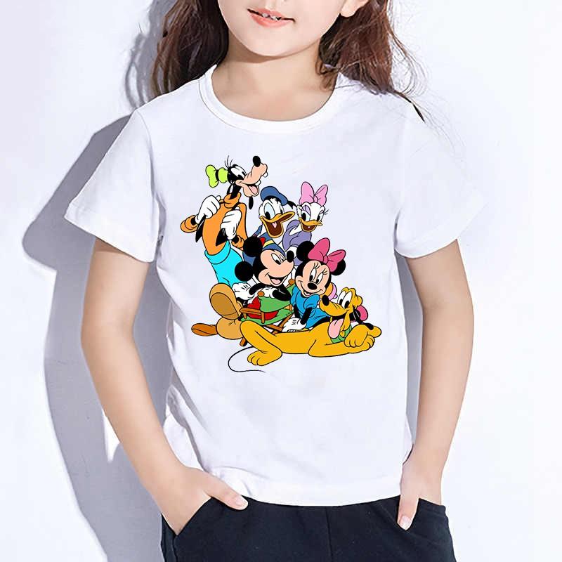 Áo thun chuột Mickey Donald xinh xắn  dễ thương chất thun đẹp