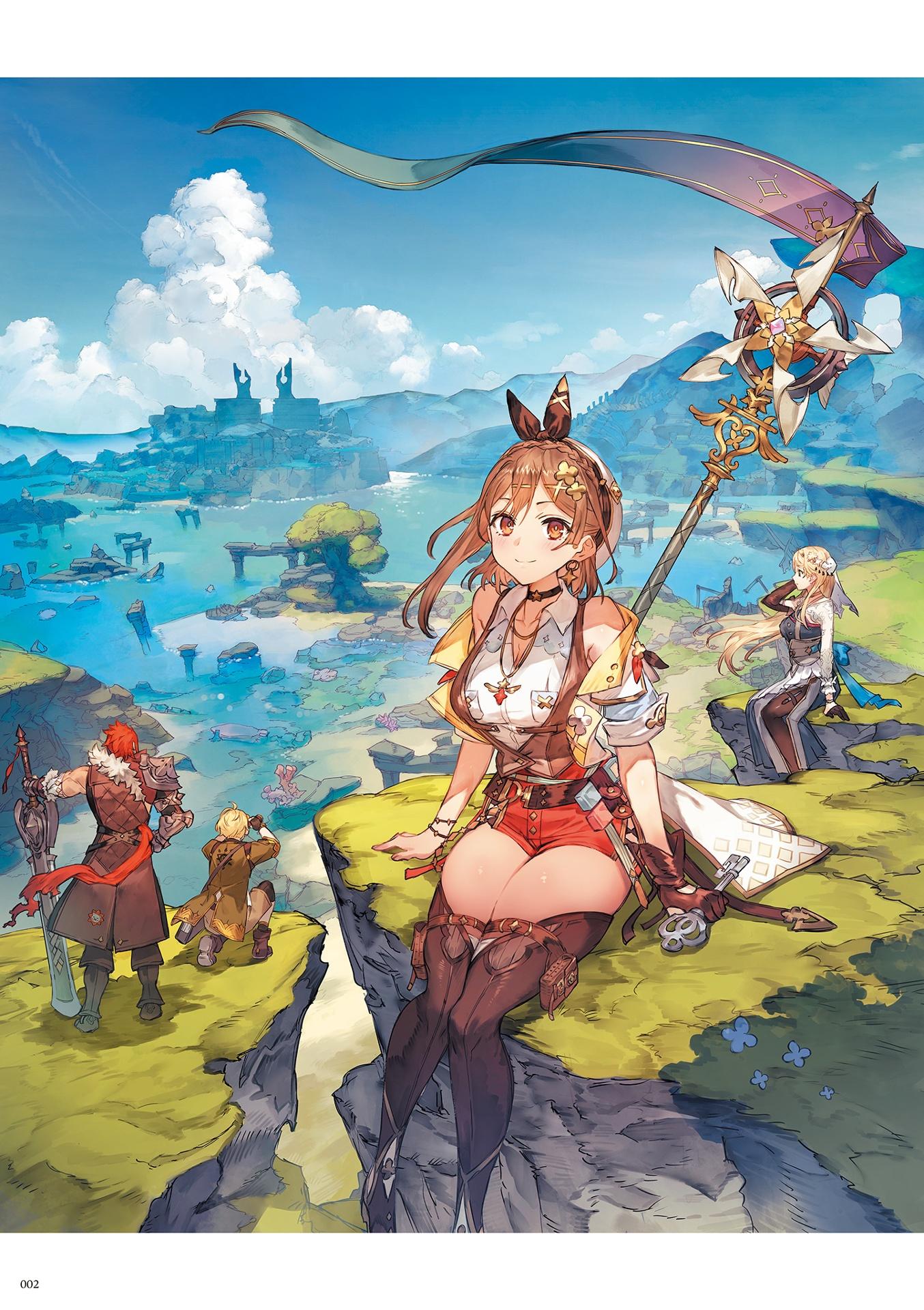 Atelier Ryza 3: Alchemist Of The End And The Secret Key Official Visual Collection (Japanese Edition)