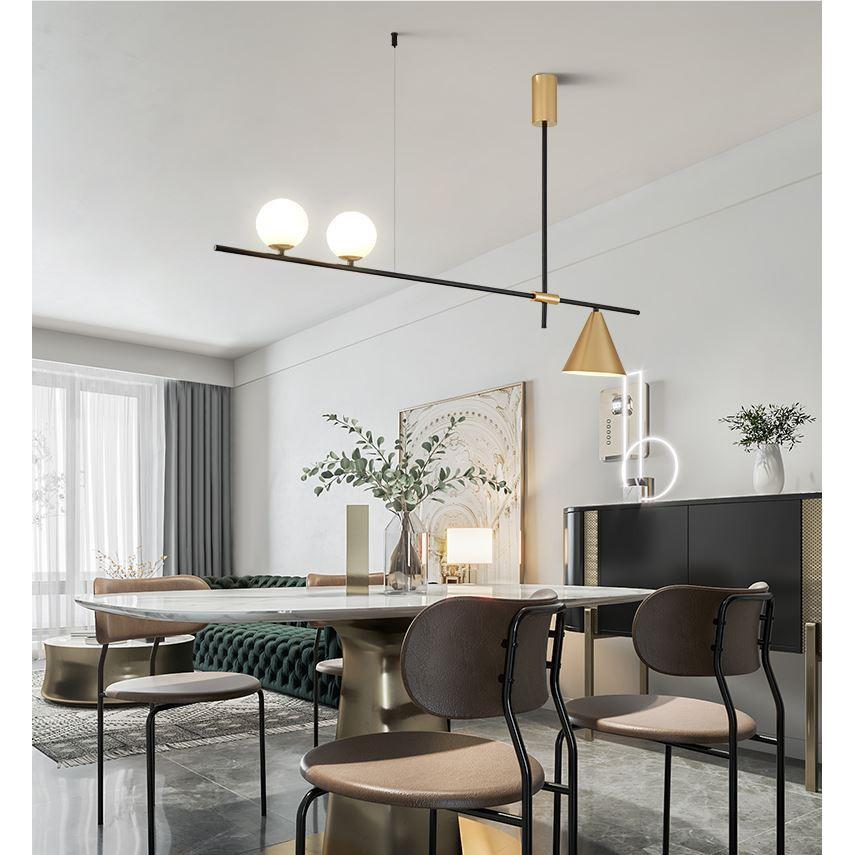 Đèn thả phong cách hiện đại, trang trí nội thất độc đáo - kèm bóng led chuyên dụng