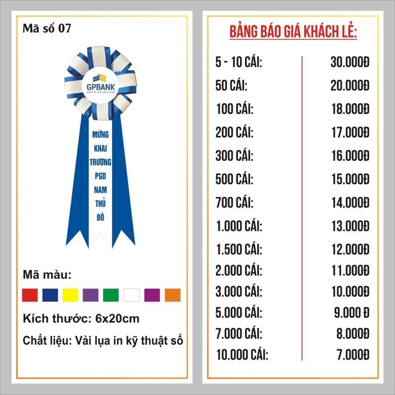 Hoa Cài Áo Đại Biểu