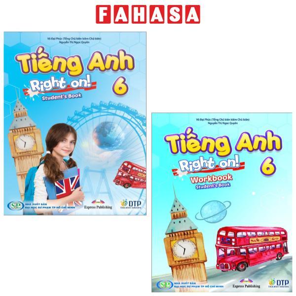 Combo Sách Tiếng Anh 6 Right On - Student's Book + Workbook (Bộ 2 Cuốn)