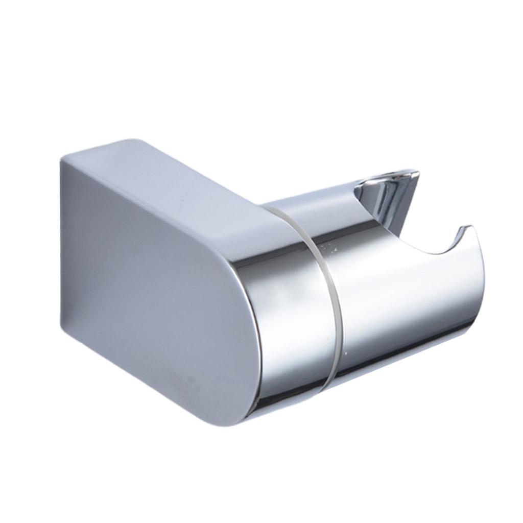 Rail Head Slider Holder Chromed Bathroom Wall Mounted Supply
