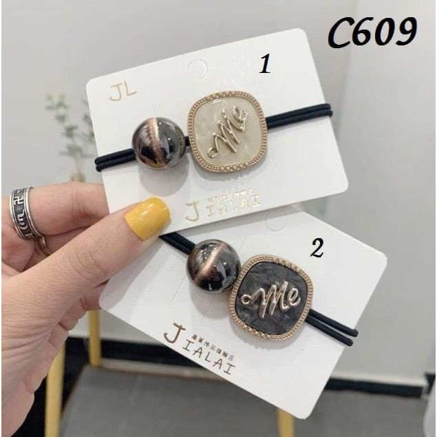 Set 2 cột tóc kiểu phong cách Hàn giá rẻ siêu xinh