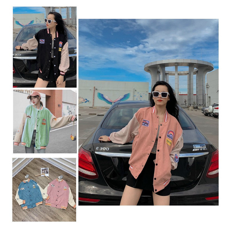 Áo Khoác Dù BOMBER THÊU RỒNG Unisex/ ÁO KHOÁC BOMBER NAM NỮ THÊU RỒNG