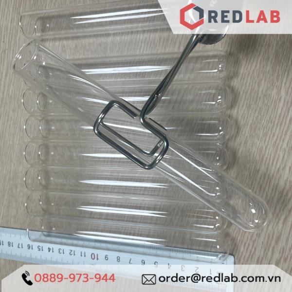 Ống nghiệm thủy tinh trơn không nắp không vành nhiều kích thước Onelab