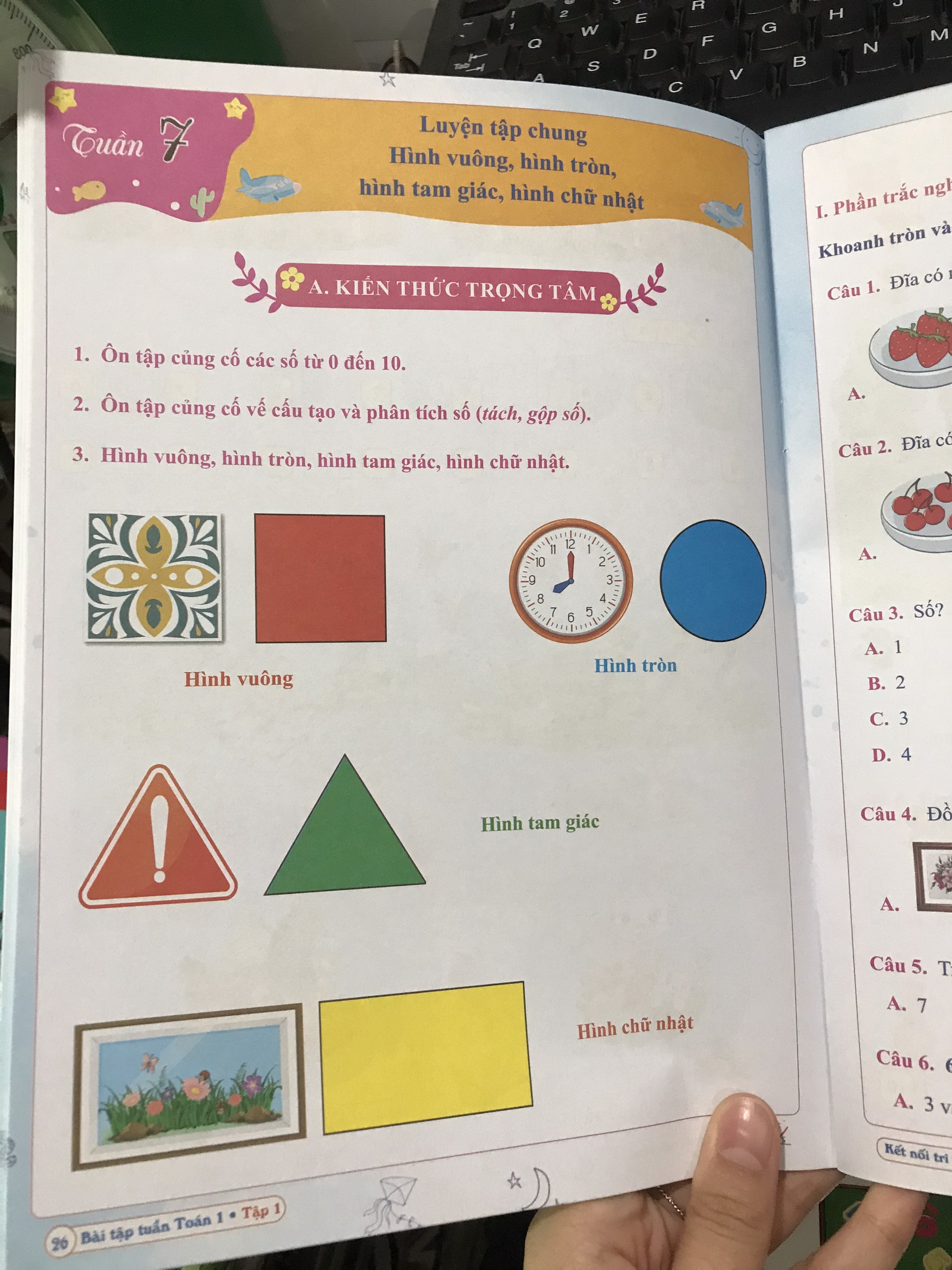 Bài tập tuần toán 1 tập 1