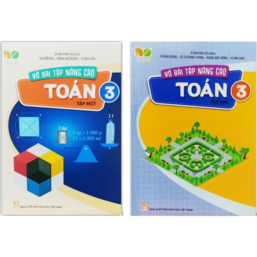 Sách - Vở bài tập Toán 3 nâng cao - tập 1 + Tập 2