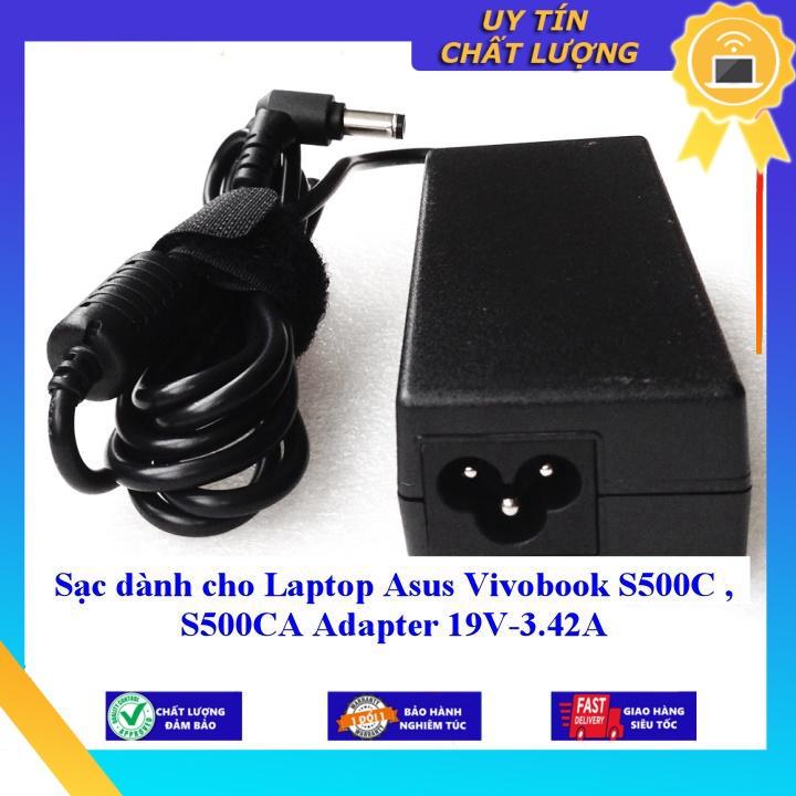 Sạc dùng cho Laptop Asus Vivobook S500C S500CA Adapter 19V-3.42A - Hàng Nhập Khẩu New Seal