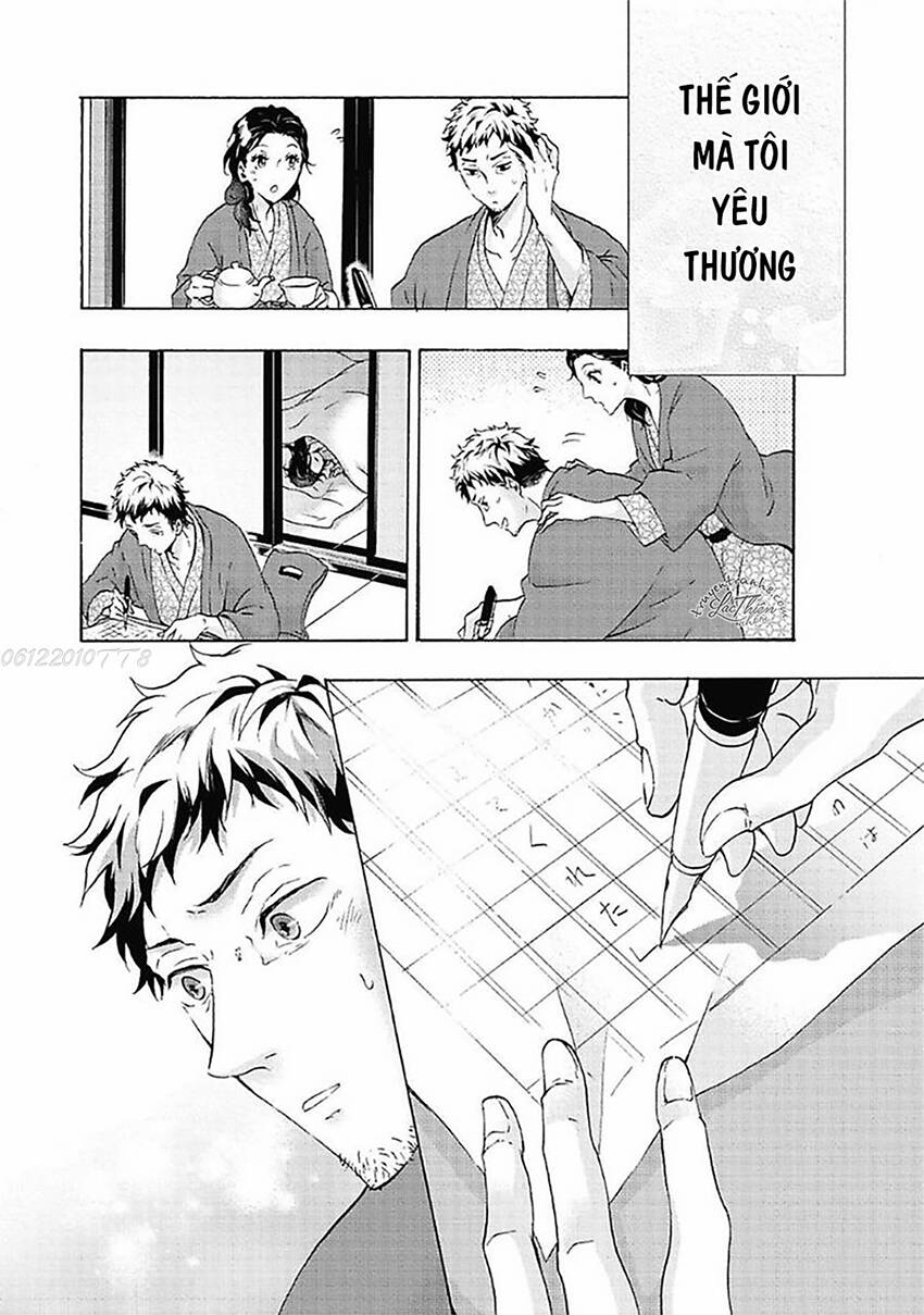 biên tập viên mộng mơ và tiểu thuyết gia chán đời chapter 6 26