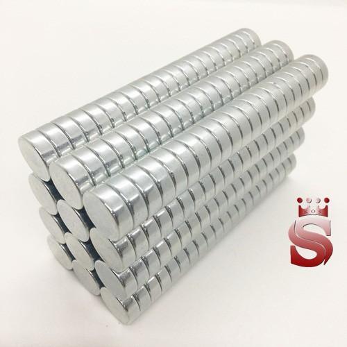 Nam châm vĩnh cửu mạ kẽm kích thước 15x5mm