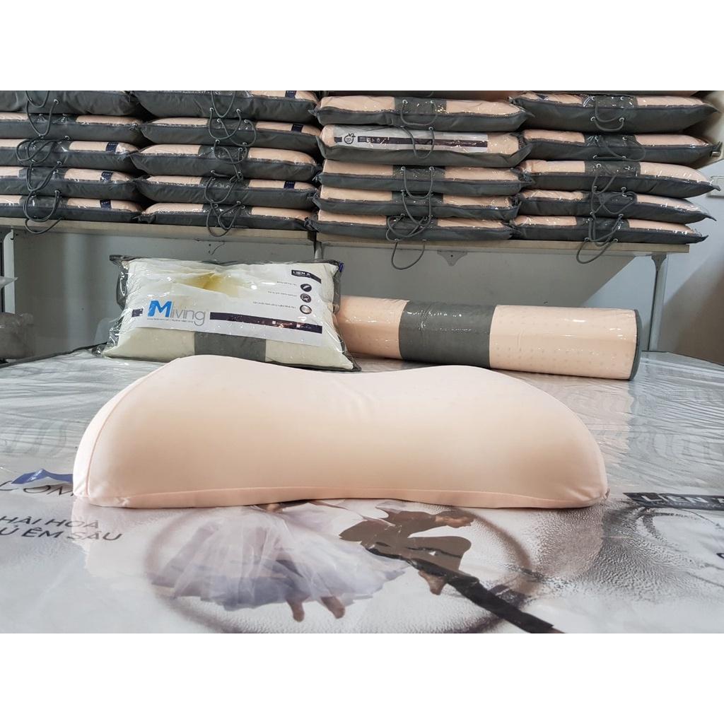 Gối cao su Liên Á Peanut 40x56x12cm