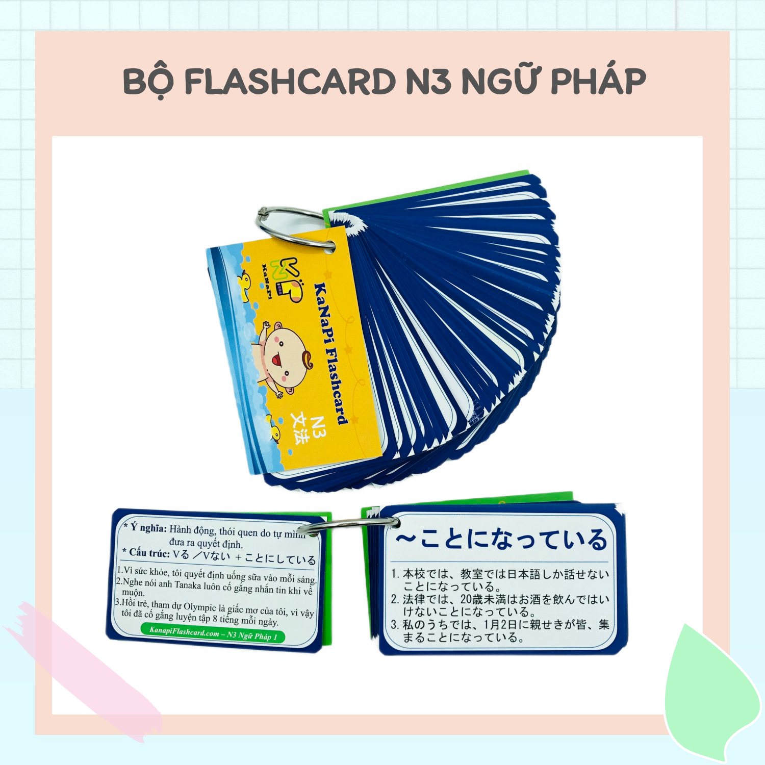 Thẻ Học Flashcard N3 Ngữ Pháp