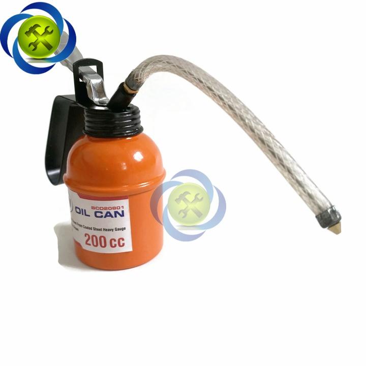 Bình châm nhớt sắt 200cc màu cam HIDI BCD20801