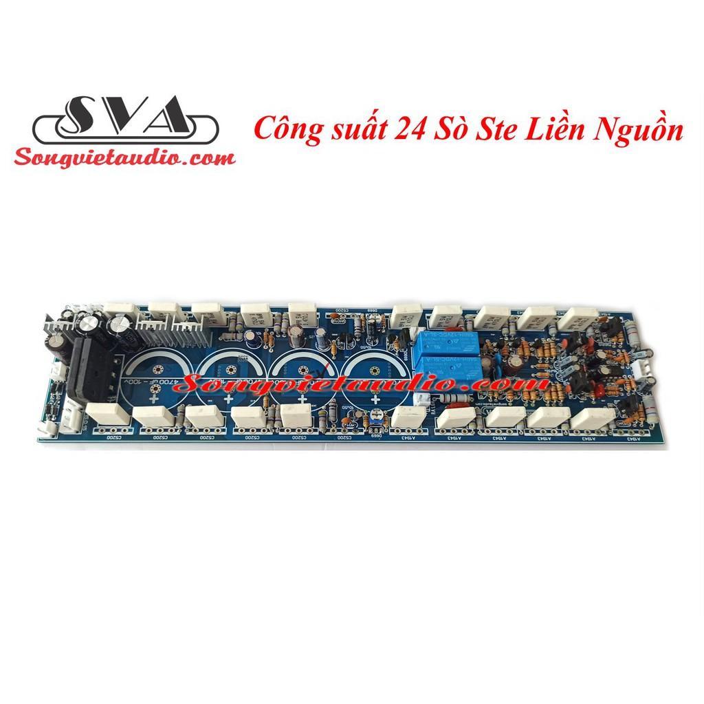 MẠCH CÔNG SUẤT 24 SÒ LIỀN NGUỒN 2 KÊNH