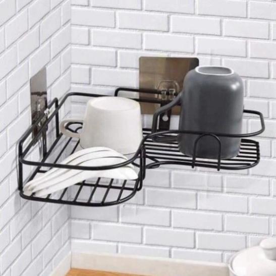 Kệ Góc Tường Nhà Tắm Thông Minh, Tiện Lợi Giúp Bạn Tận Dụng Được Không Gian Trống Làm Nơi Đựng Đồ Rất Gọn Gàng
