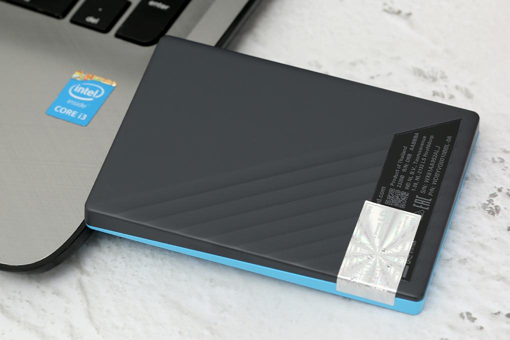 Ổ cứng HDD 1TB WD My Passport G0010BBL Xanh Dương - Hàng chính hãng