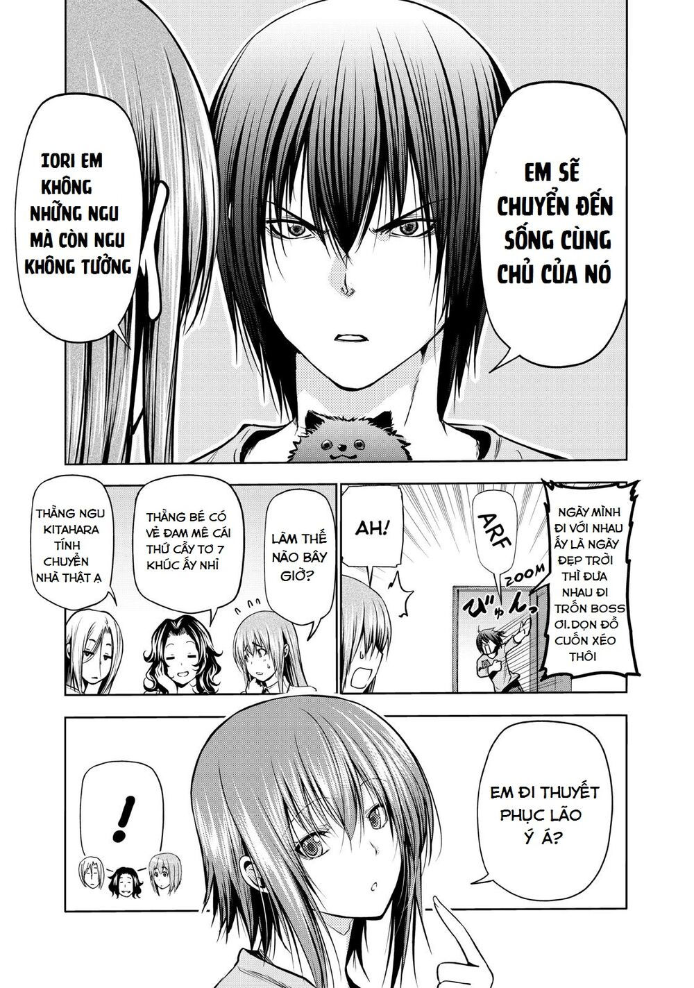 cô gái thích lặn - grand blue chapter 61.5 21