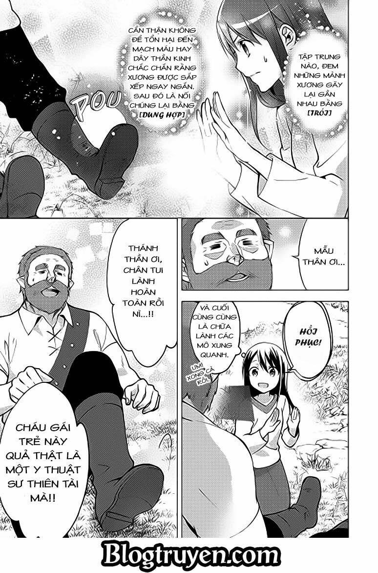 isekai de "kuro no iyashi te" tte yobarete imasu chapter 3 20