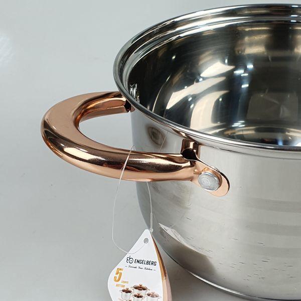 Bộ Nồi Đức 6 Món ENGELBERG Hàng Cao Cấp Sang Trọng