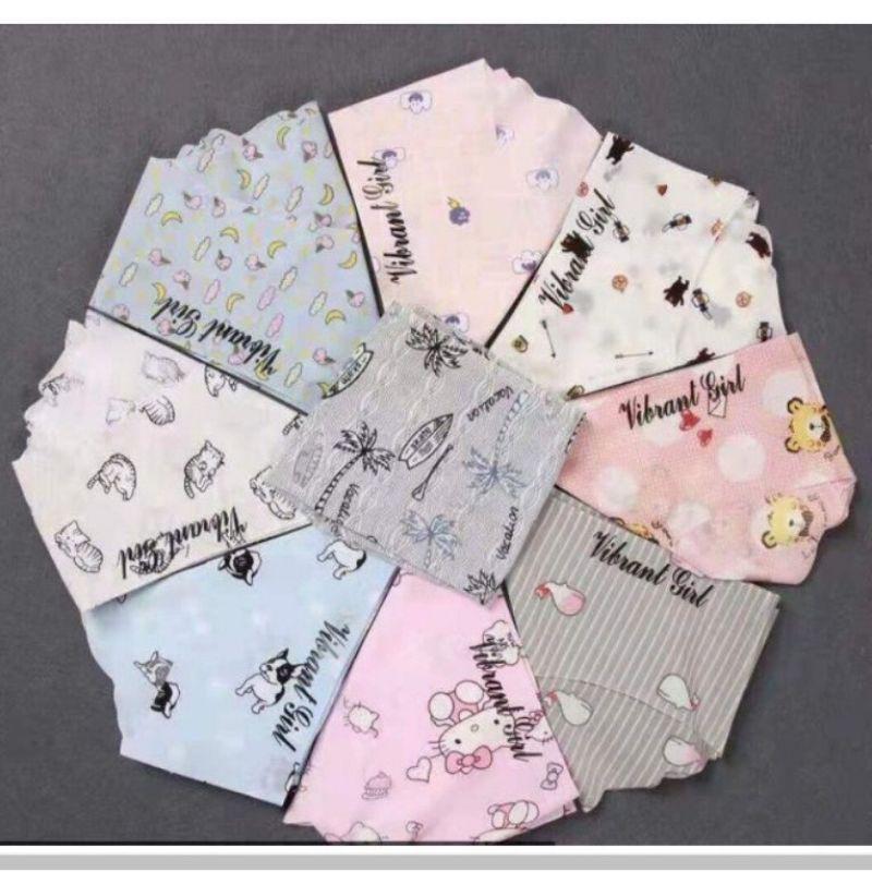 Quần lót Nữ, Quần Su Đúc Điều Hòa _Thun lạnh Không Đường May Hình Siêu Cute Ngộ Nghĩnh