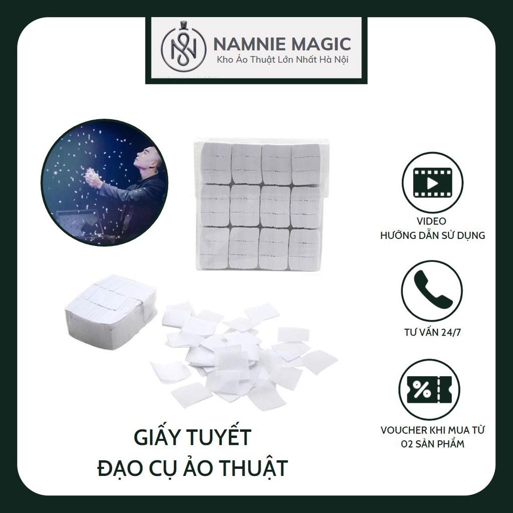 Ảo Thuật Giấy Tuyết Bay Màu Trắng, Snow Paper Magic, Đạo Cụ Biểu Diễn Sân Khấu Chuyên Nghiệp