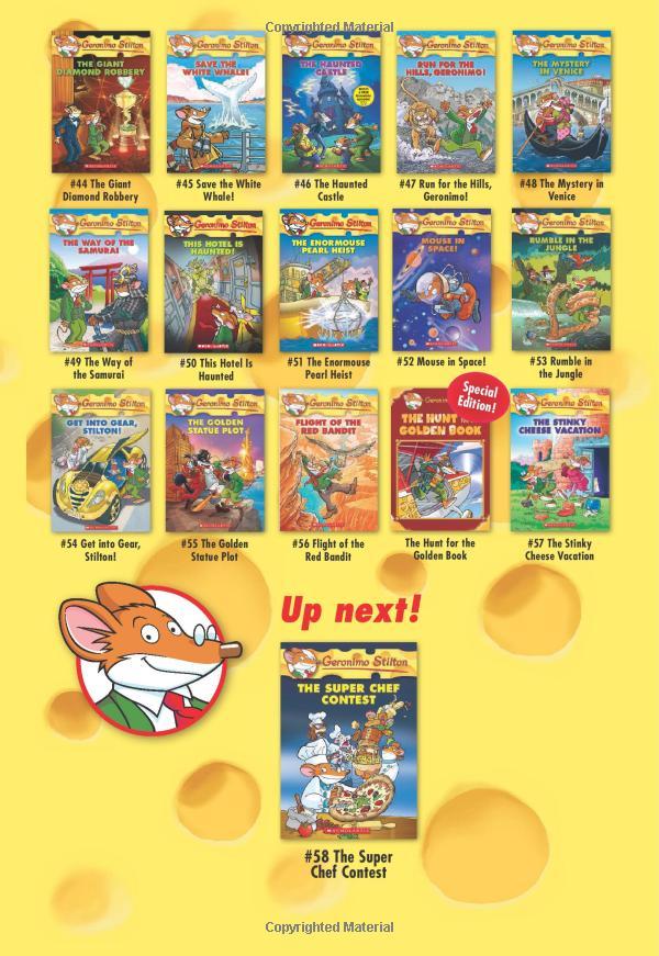 Sách ngoại văn: Geronimo Stilton 57 - The Stinky Cheese Vacation