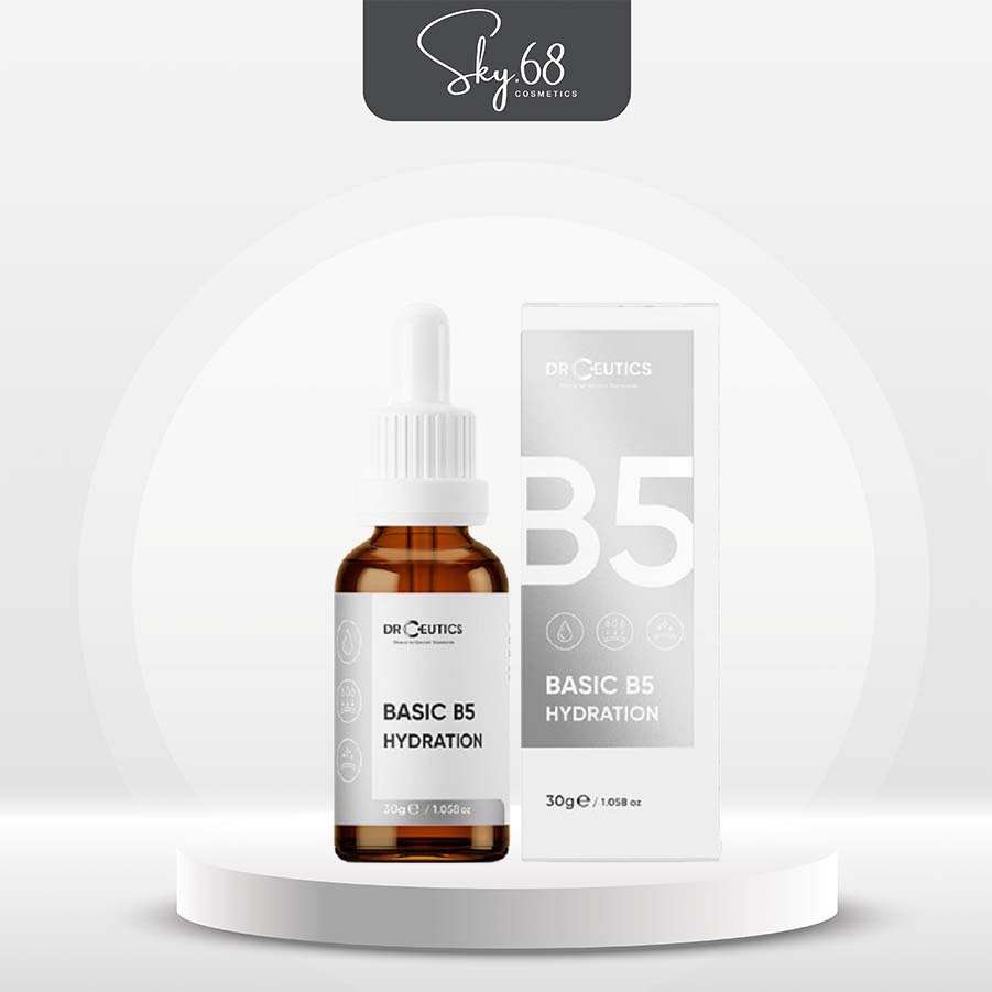 Serum B5 Basic Hydration 5% DrCeutics Cho Da Dầu Mụn 30ml