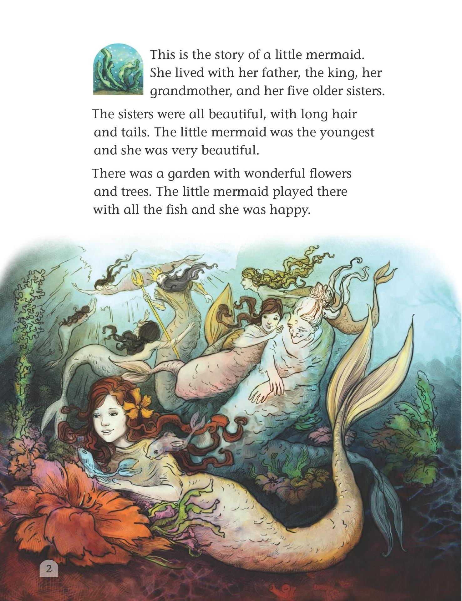 Classic Tales 3 The Little Mermaid N/Ed