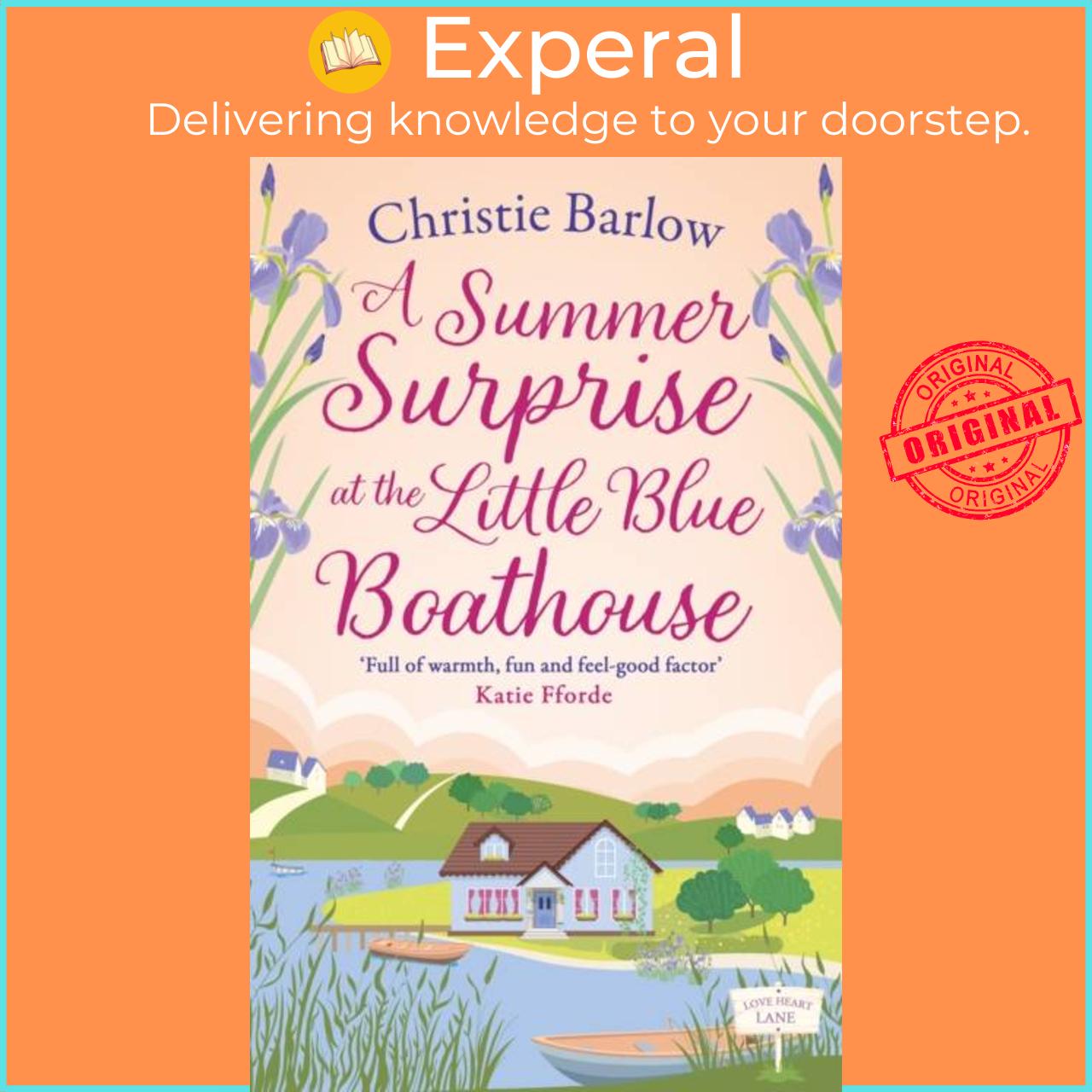 Hình ảnh Sách - A Summer Surprise at the Little Blue Boathouse by Christie Barlow (UK edition, paperback)