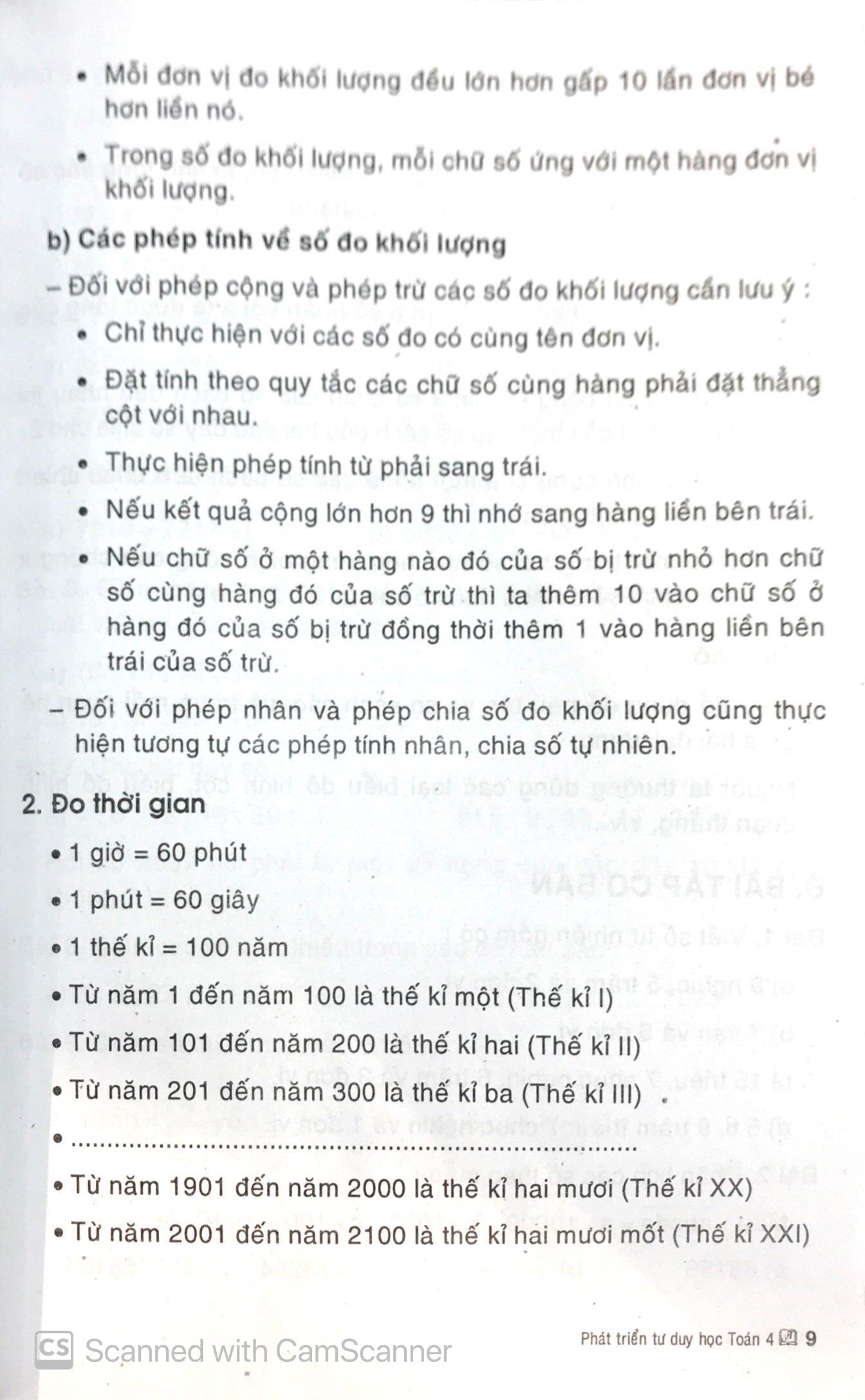 Phát Triển Tư Duy Toán 4 (Tái Bản - Chỉnh Sửa)