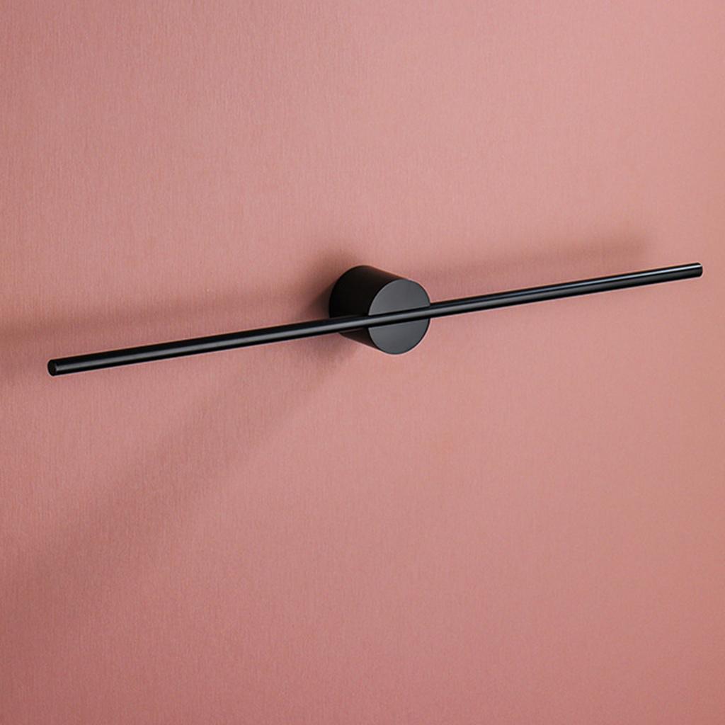 Multifunctional Towel Rack Golden Base Towel Rack 50 Cm + Black Base 50