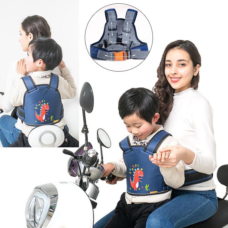 Xe Máy Điện Trẻ Em Dây Đai An Toàn Đi Xe Sling Đi Pin Ô Tô Cho Bé Đóng Đai Trẻ Em Mùa Thu Dây Đai Bảo Vệ